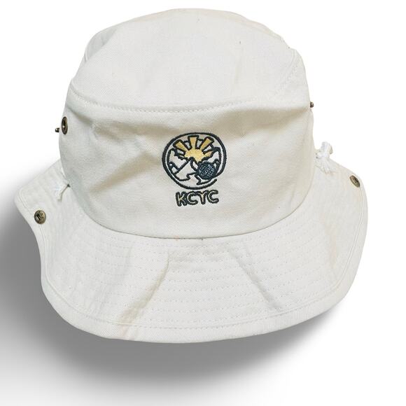 Cobra Mens Tan Boonie Bucket Hat Side Snaps Chinstrap Safari Fishing Sun Cap OS - Picture 7 of 7